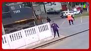 Idosa sobrevive a atropelamento de trem em Minas Gerais 