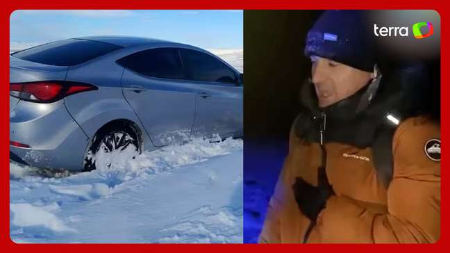 Brasileiro caminha 24 km sob frio extremo após ser 'traído' por GPS e é salvo por policiais na Argentina