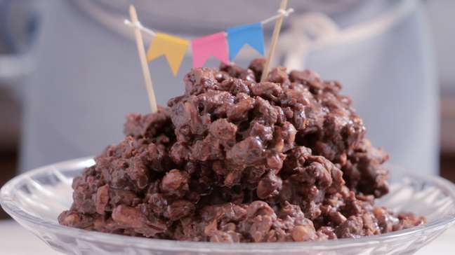 Pé de Moleque de Chocolate